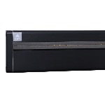 Rail électrique E-Genesis, 90 cm - Raccord à gauche - Noir brossé