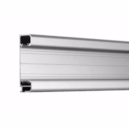 SH1 - Goulotte aluminium 310 cm - Finition alu brossé